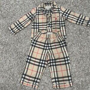 Burberry Infant Pajama